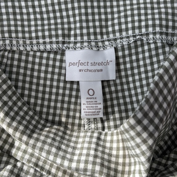 Chicos ankle pants (gingham) - Picture 3 of 4